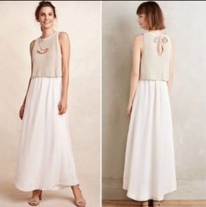 Anthropologie maxi dress